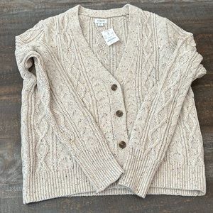 J Crew buttoned sweater